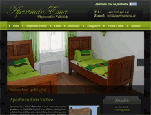Tablet Screenshot of apartmanema.cz